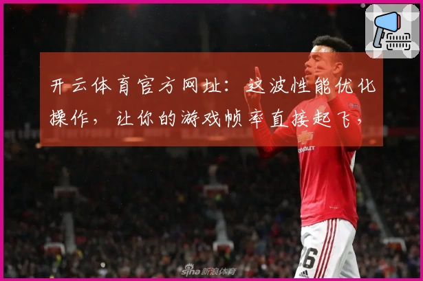 开云体育官方网址：这波性能优化操作，让你的游戏帧率直接起飞，告别卡顿！